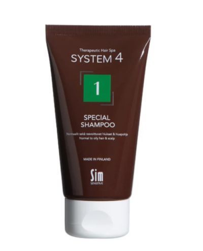 SIM SENSITIVE System 4 Special Shampoo №1 75ml - Шампунь №1 для нормальної шкіри голови і схильної до жирності SIM SENSITIVE System 4 Special Shampoo №1 75ml - Шампунь №1 для нормальної шкіри голови і схильної до жирності